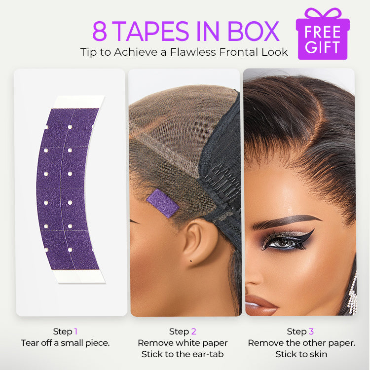 [nomsa_mzozo]'s Special Link NatureMAX™ Silky Blunt Cut Bob Glueless Ear-to-ear 13x4 HD Lace Front Wig Pre-Cut Lace Flexi-Fit Drawstring Cap