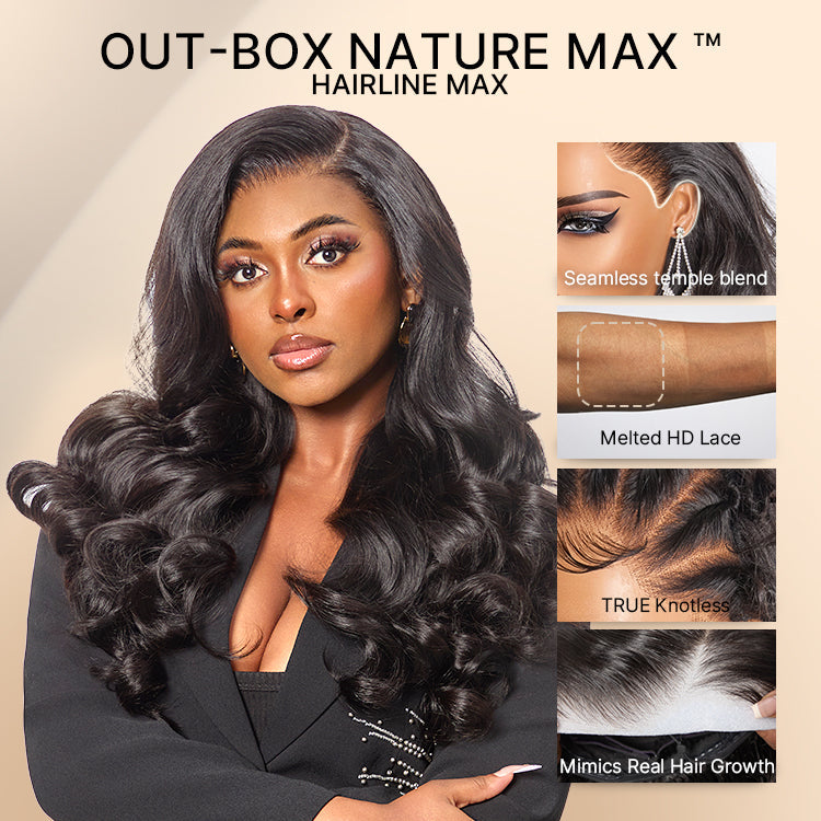 [quvie_m]'s Special Link NatureMAX™ 200% / 250% Density Loose Wave Glueless Ear-to-ear 13x4 HD Lace Front Wig Pre-Cut Lace Flexi-Fit Drawstring Cap