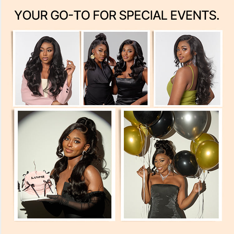 [_tshwanelo.l_]'s Special Link NatureMAX™ 200% / 250% Density Loose Wave Glueless Ear-to-ear 13x4 HD Lace Front Wig Pre-Cut Lace Flexi-Fit Drawstring Cap