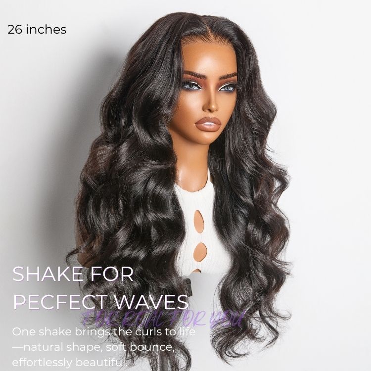 special I NatureMAX™ 200% / 250% Density Loose Wave Glueless Ear-to-ear 13x4 HD Lace Front Wig Pre-Cut Lace Flexi-Fit Drawstring Cap