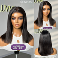 Worth | Effortless Straight BOB 4x4 Closure Lace Glueless Mid Part Wig 100% Human Hair