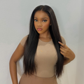 Worth |13x4 Frontal Lace Glueless Long Wig 100% Human Hair