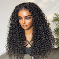 Outlet | Water Wave 4x4 Mid Part Lace Wigs 100% Human Hair