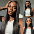[advise_langaa]'s Special Link PreMax Wigs - Flexi-Fit Silky Straight Invisi Drawstring Cap & HD Lace & Regular Lace Glueless 13x4 Frontal Lace Human Hair Wig Pre-Cut Lace