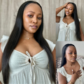 [noxy_r]'s Special Link PreMax Wigs - Flexi-Fit Silky Straight Invisi Drawstring Cap & HD Lace & Regular Lace Glueless 13x4 Frontal Lace Human Hair Wig Pre-Cut Lace