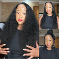 [rhibela_omhle]'s Special Link PreMax Wigs | Flexi-Fit Invisi Drawstring Cap 360 HD Lace Water Wave / Straight Long Wig Pre-Cut Lace