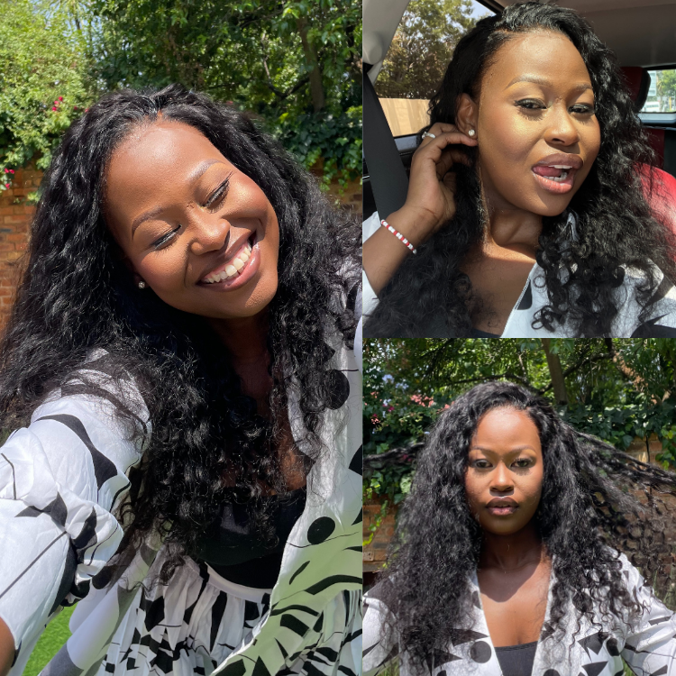 [gugulethumzobe]'s Special Link PreMax Wigs | Flexi-Fit Invisi Drawstring Cap 360 HD Lace Water Wave / Straight Long Wig Pre-Cut Lace