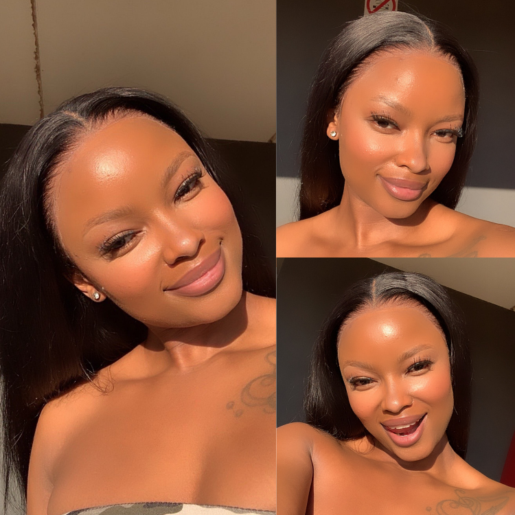 [kayy_moloi]'s Special Link PreMax Wigs - Flexi-Fit Silky Straight Invisi Drawstring Cap & HD Lace & Regular Lace Glueless 13x4 Frontal Lace Human Hair Wig Pre-Cut Lace