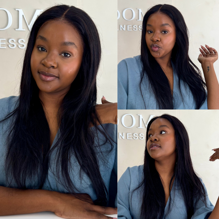 [nontomondlane]'s Special Link PreMax Wigs - Flexi-Fit Silky Straight Invisi Drawstring Cap & HD Lace & Regular Lace Glueless 13x4 Frontal Lace Human Hair Wig Pre-Cut Lace