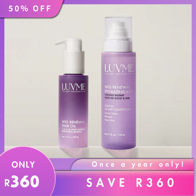 SA Only | Wig Renewal Hair Oil+Hydrating Mist for Wig Care Accessories