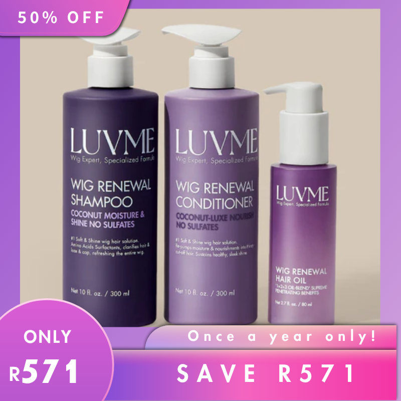 SA Only | Wig Renewal Shampoo+Conditioner+Hair Oil
