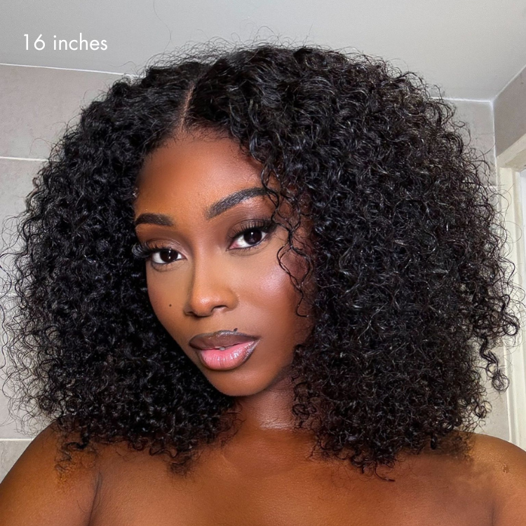 [zeexonline]'s Special Link VolumeMAX™ 220% Density Beginner Friendly Glueless 5x5 Closure Pre-Cut Lace Afro Curly Wig Flexi-Fit Drawstring Cap