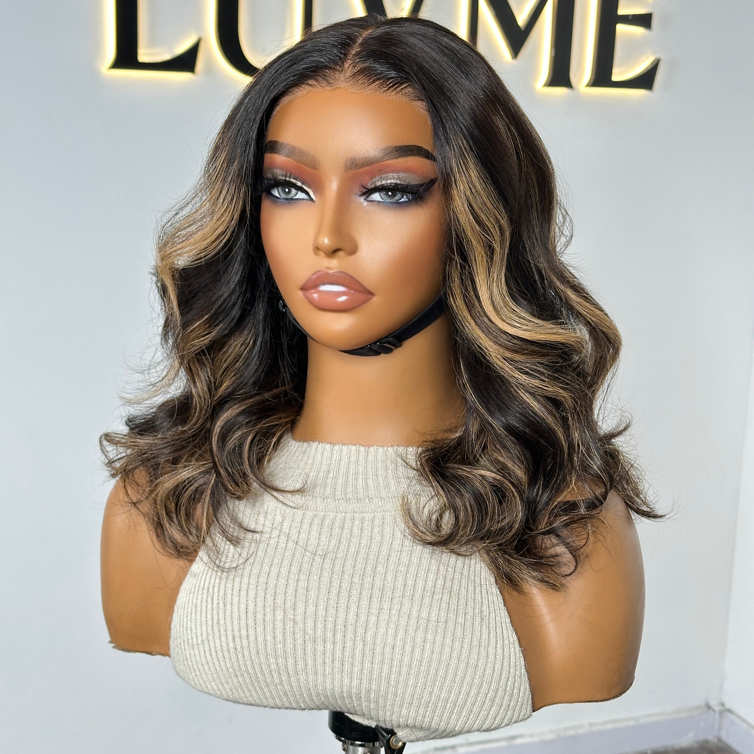 Worth | Stunning Highlight Body Wave 13*4 Frontal Lace Wig