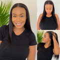 [melanin.in.sa]'s Special Link PreMax Wigs | Ready to Wear Silk Straight Glueless 13x4 Frontal Lace Wig 100% Human Hair