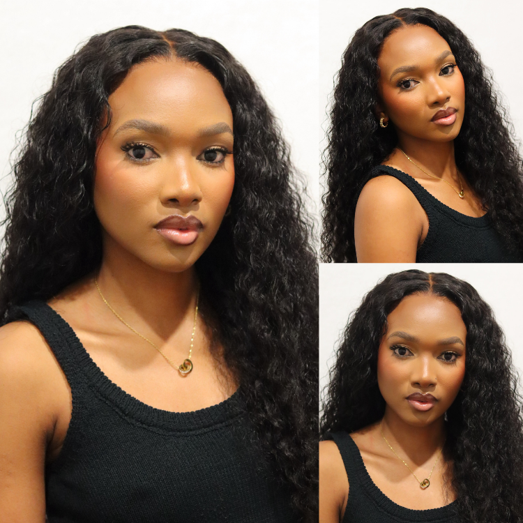 [ntandooz]'s Special Link PreMax Wigs | Flexi-Fit Invisi Drawstring Cap 360 HD Lace Water Wave Wig Pre-Cut Lace