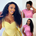[lue_tukwayo]'s Special Link PreMax Wigs | Flexi-Fit Invisi Drawstring Cap 360 HD Lace Water Wave Wig Pre-Cut Lace