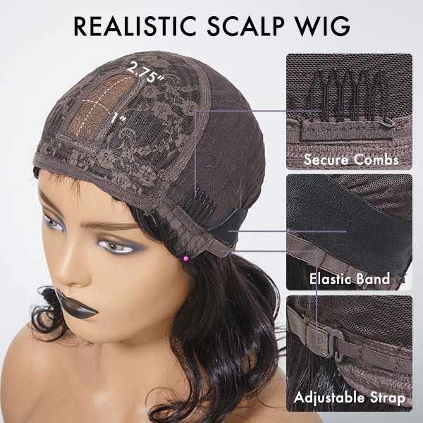 Worth | Natural Black Glueless Kinky Curly Wigs Human Hair