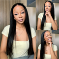 [maggiie.rs]'s Special Link PreMax Wigs - Flexi-Fit Silky Straight Invisi Drawstring Cap & HD Lace & Regular Lace Glueless 13x4 Frontal Lace Human Hair Wig Pre-Cut Lace