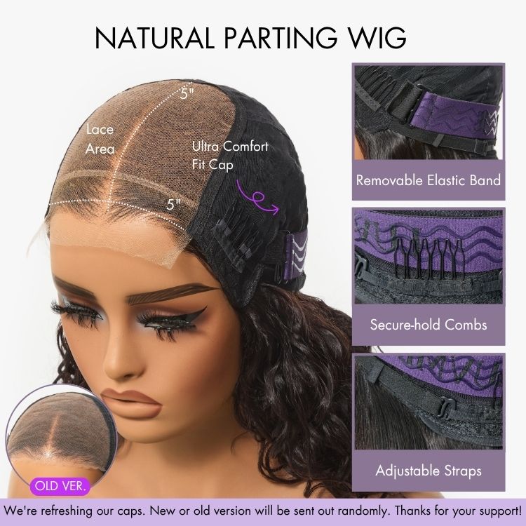 Worth | Readitress™ Boho Braids Deep Curly Glueless 5x5 Closure Lace with Braided Top Human Hair Wig Pre-Cut Lace