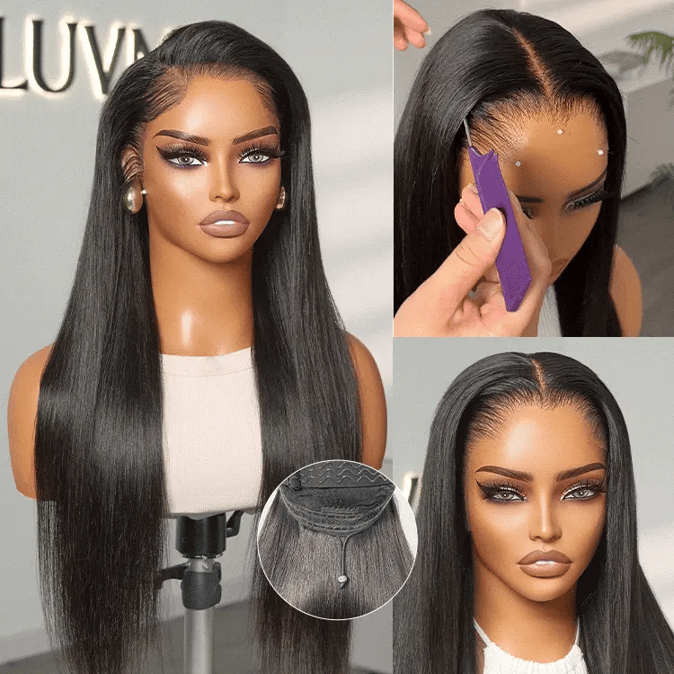 [tsa.gunna_]'s Special Link NatureMAX™ Pre-do Lagos Hairline Flexi Fit Invisi Drawstring Cap Silky Straight Glueless 13x4 Frontal HD Lace Wig Pre-Cut Lace