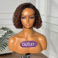 Outlet | Ombre Brown Water Wave Glueless Minimalist HD Lace Wig
