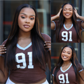 [xolatotomusic]'s Special Link PreMax Wigs | Ultra Natural Hairline Brown Highlight & Natural Black Silky Straight Glueless 13x4 Frontal Lace Long Wig Pre-Cut Lace