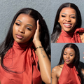 [bongiwegawe]'s Special Link PreMax Wigs | Ready to Wear Silk Straight Glueless 13x4 Frontal Lace Wig 100% Human Hair