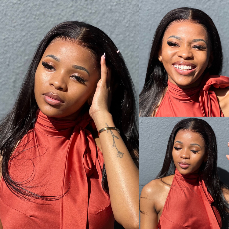 [bongiwegawe]'s Special Link PreMax Wigs | Ready to Wear Silk Straight Glueless 13x4 Frontal Lace Wig 100% Human Hair