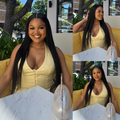 [lesedi.mn]'s Special Link PreMax Wigs - Flexi-Fit Silky Straight Invisi Drawstring Cap & HD Lace & Regular Lace Glueless 13x4 Frontal Lace Human Hair Wig Pre-Cut Lace