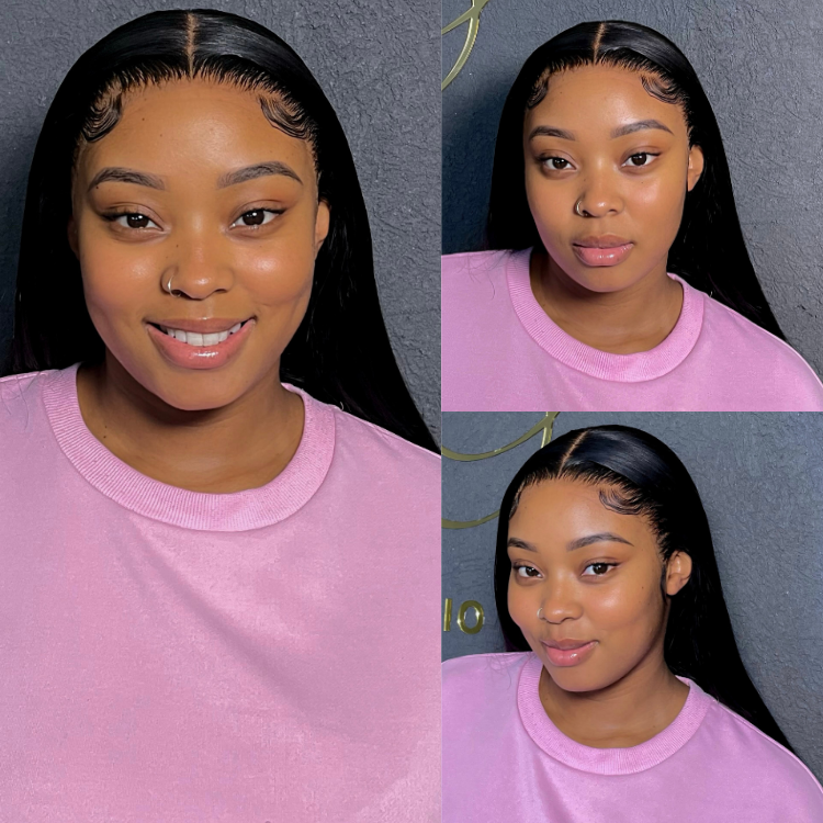 [noluuu_]'s Special Link PreMax Wigs - Flexi-Fit Silky Straight Invisi Drawstring Cap & HD Lace & Regular Lace Glueless 13x4 Frontal Lace Human Hair Wig Pre-Cut Lace