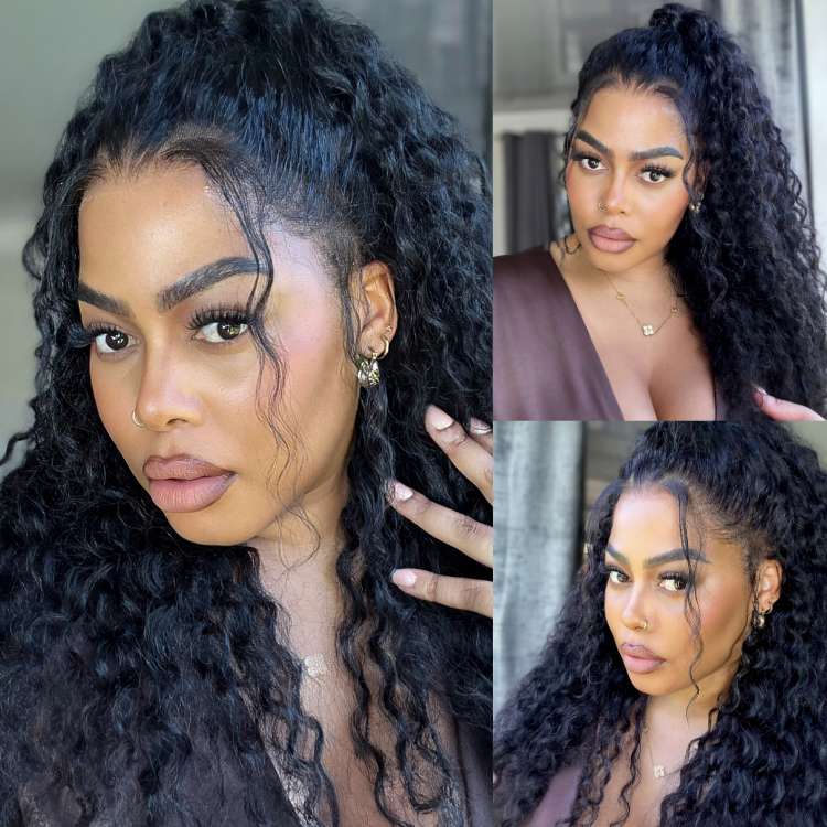 [zezethu_mniki]'s Special Link PreMax Wigs | Flexi-Fit Invisi Drawstring Cap 360 HD Lace Water Wave Wig Pre-Cut Lace