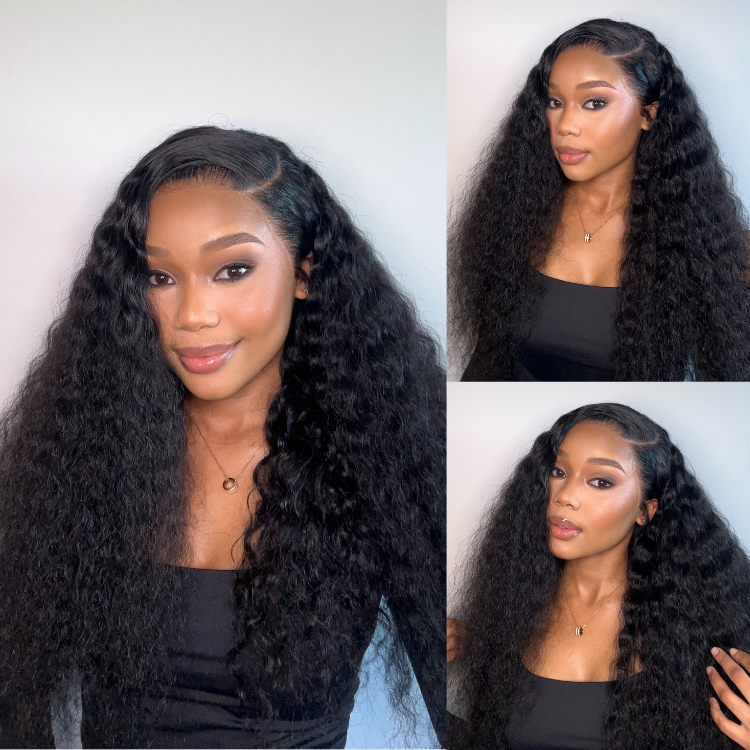 [ammy_mdletshe]'s Special Link PreMax 180% / 220% Density Water Wave Glueless Flexi-Fit Drawstring 13x4 Frontal Lace Fluffy Curly Wig Pre-Cut Lace