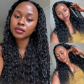[missnyembe]'s Special Link PreMax 180% / 220% Density Water Wave Glueless Flexi-Fit Drawstring 13x4 Frontal Lace Fluffy Curly Wig Pre-Cut Lace