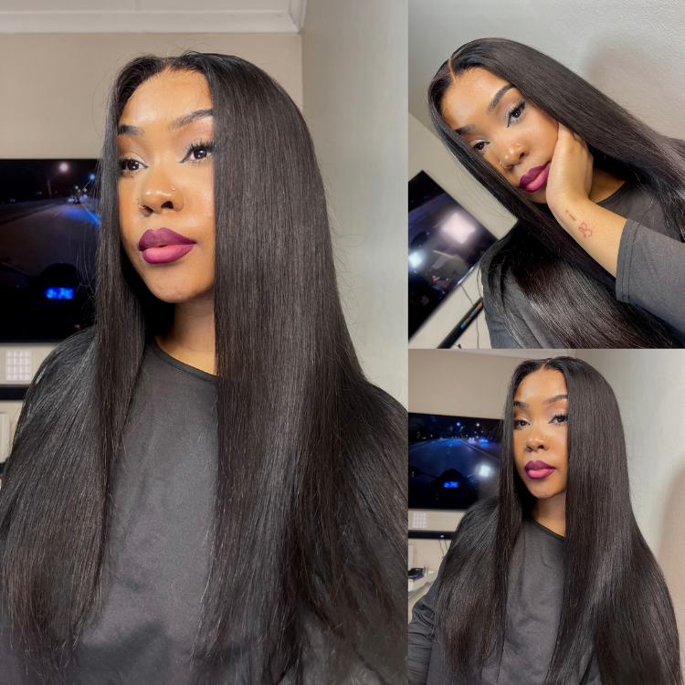[vanessaablant]'s Special Link PreMax Wigs | Ready to Wear Silk Straight Glueless 13x4 Frontal Lace Wig 100% Human Hair