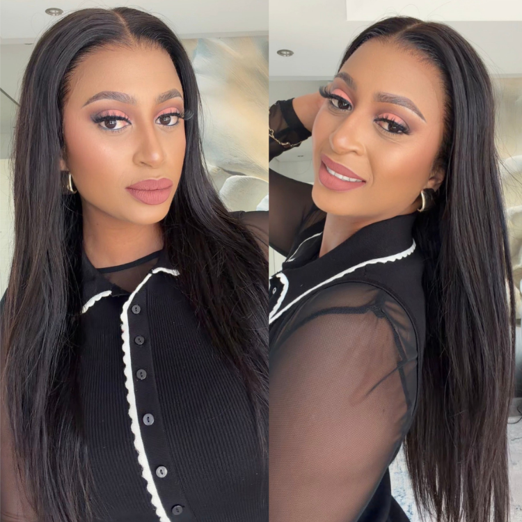 [mrs_nthabie]'s Special Link NatureMAX™ 180% Density Silky Straight Glueless Ear-to-ear 13x4 HD Lace Front Wig Pre-Cut Lace Flexi-Fit Drawstring Cap