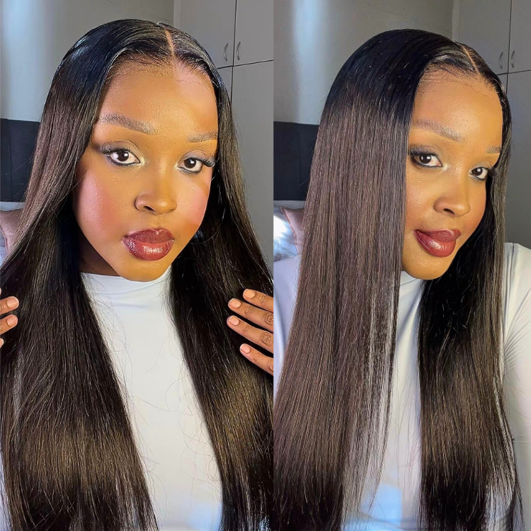 [seson.aa]'s Special Link PreMax Wigs | Ready to Wear Silk Straight Glueless 13x4 Frontal Lace Wig 100% Human Hair