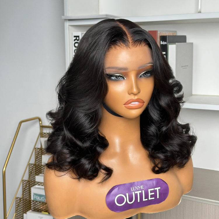 Worth | Gorgeous Natural Black Loose Wave 5x5 Closure Lace Glueless Wig
