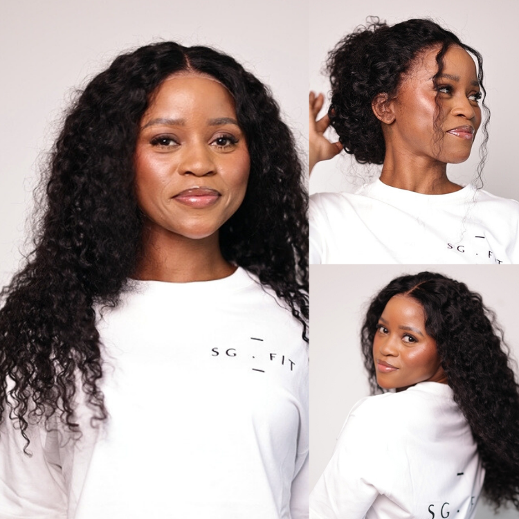 [sharon_gambu]'s Special Link PreMax 180% / 220% Density Water Wave Glueless Flexi-Fit Drawstring 13x4 Frontal Lace Fluffy Curly Wig Pre-Cut Lace