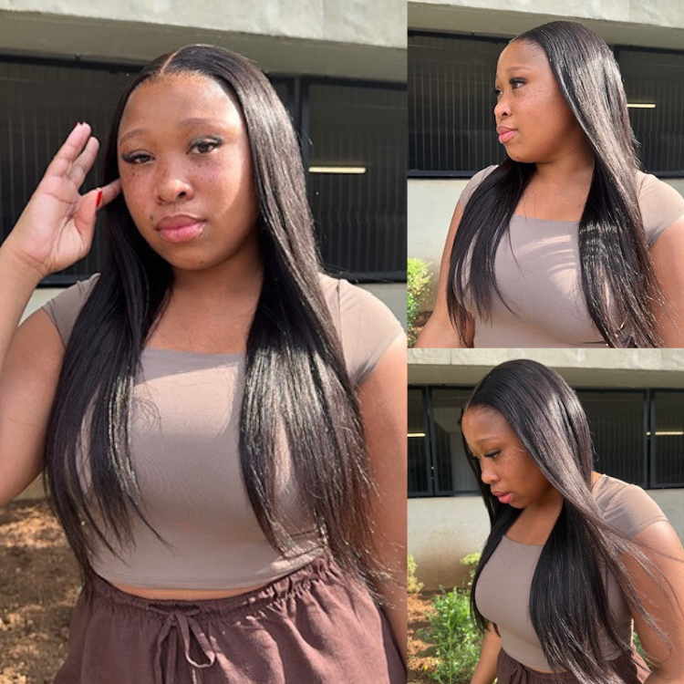 [mandylee_mahlase]'s Special Link PreMax Wigs | Ready to Wear Silk Straight Glueless 13x4 Frontal Lace Wig 100% Human Hair