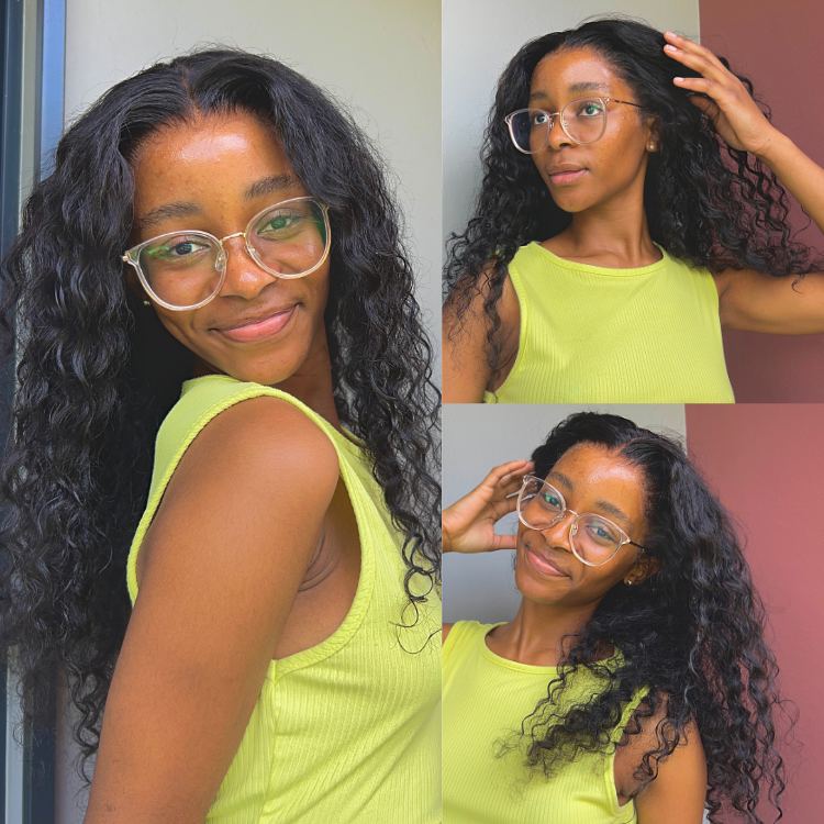 [carol_dhlamini]'s Special Link PreMax Wigs | Flexi-Fit Invisi Drawstring Cap 360 HD Lace Water Wave Wig Pre-Cut Lace