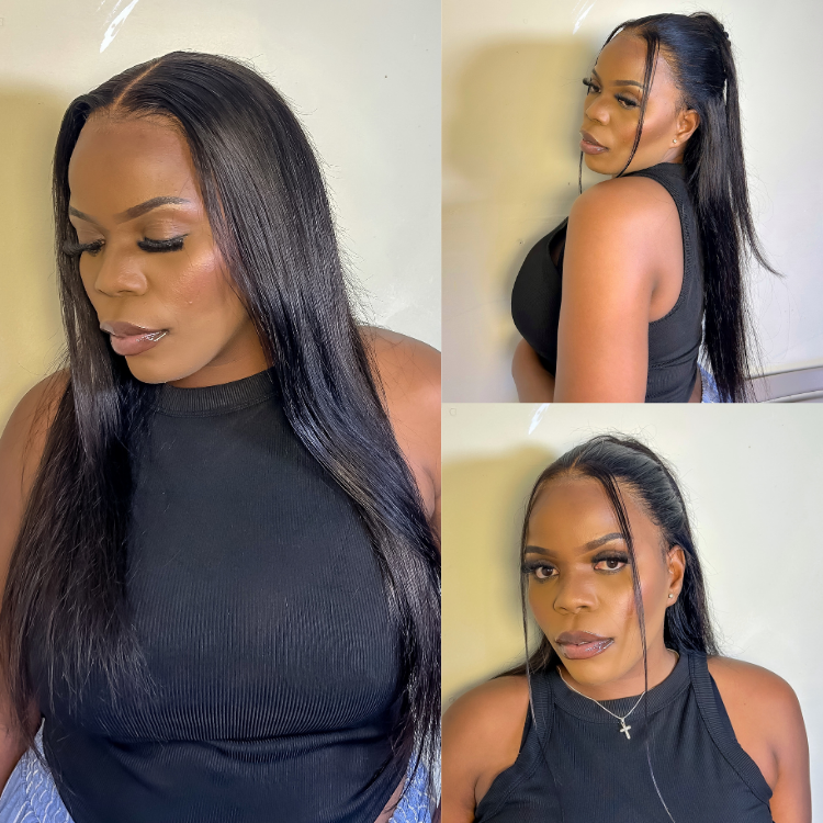[mitchelle_karoro]'s Special Link PreMax Wigs | Ready to Wear Silk Straight Glueless 13x4 Frontal Lace Wig 100% Human Hair