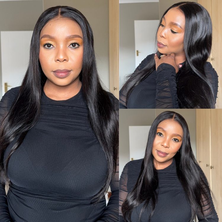 [lesegokhoza_official]'s Special Link PreMax Wigs | Ready to Wear Silk Straight Glueless 13x4 Frontal Lace Wig 100% Human Hair