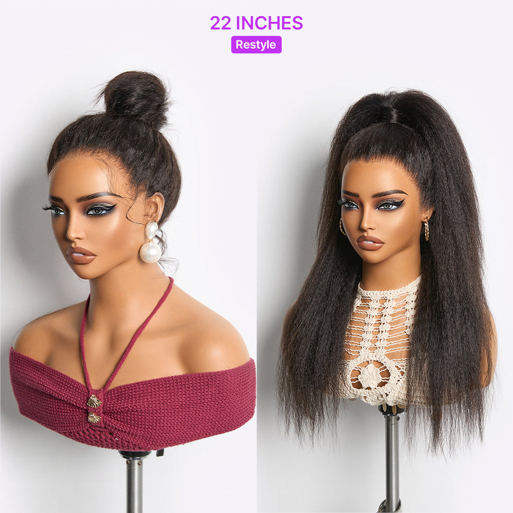 [phaellotshabalala]'s Special Link MyOwn-Fit™ 360 HD Lace Kinky Straight Wig Flexi-Fit Invisi Drawstring Cap & Pre-Cut Lace