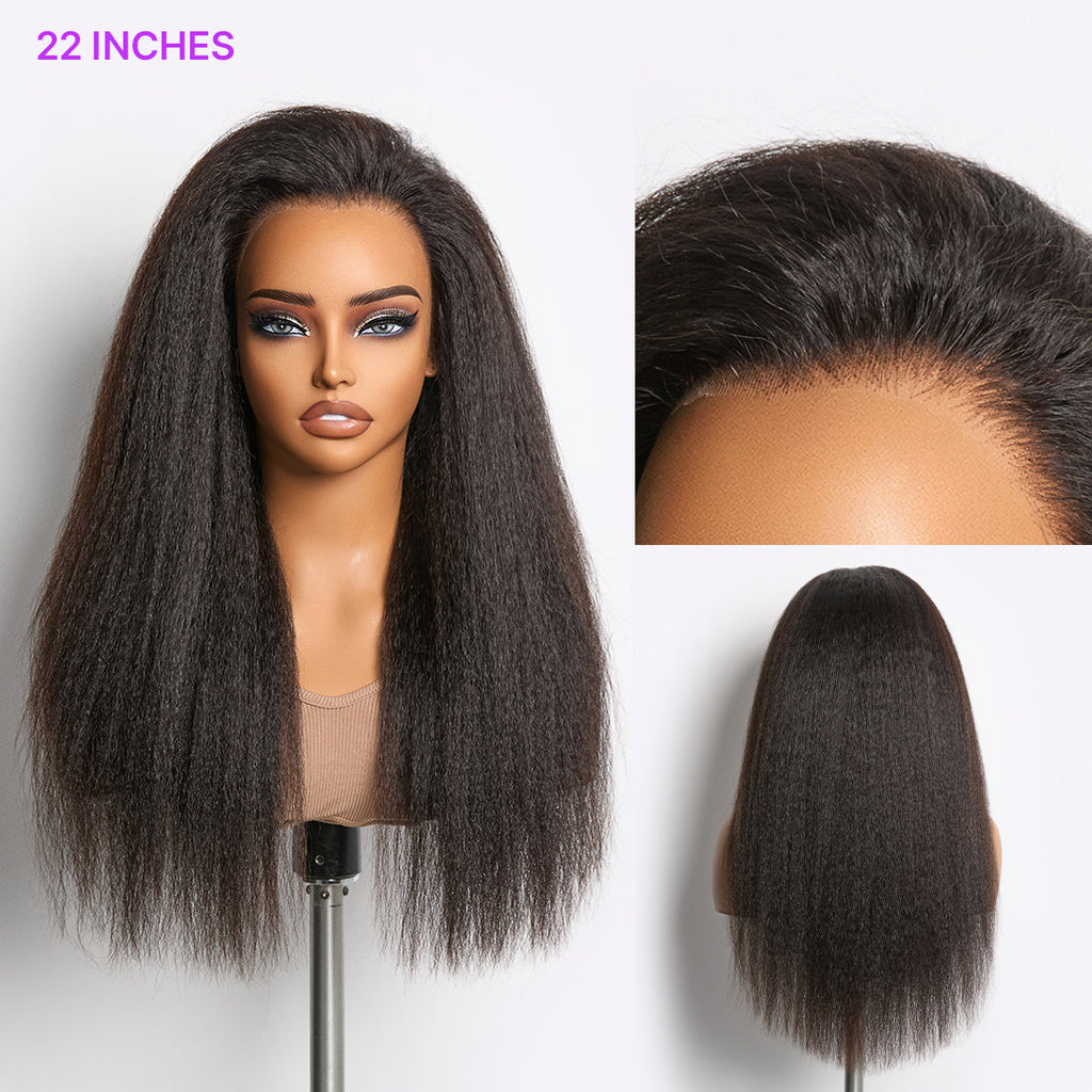 [danaxmarcelle]'s Special Link MyOwn-Fit™ 360 HD Lace Kinky Straight Wig Flexi-Fit Invisi Drawstring Cap & Pre-Cut Lace