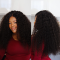 [cneh_shuga]'s Special Link PreMax 180% / 220% Density Water Wave Glueless Flexi-Fit Drawstring 13x4 Frontal Lace Fluffy Curly Wig Pre-Cut Lace