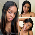 [maziibuko_n]'s Special Link PreMax Wigs | Ultra Natural Hairline Brown Highlight & Natural Black Silky Straight Glueless 13x4 Frontal Lace Long Wig Pre-Cut Lace