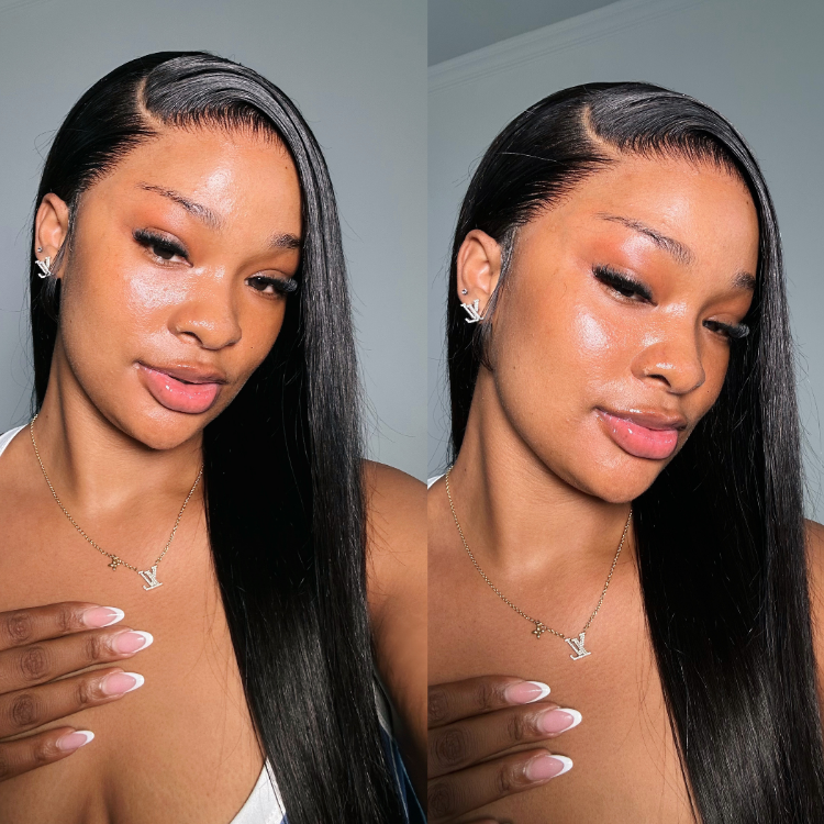 [moh_preccyy]'s Special Link PreMax Wigs | Ready to Wear Silk Straight Glueless 13x4 Frontal Lace Wig 100% Human Hair