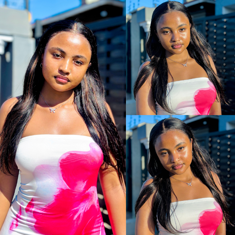 [itss_buhlee.m]'s Special Link PreMax Wigs | Ultra Natural Hairline Brown Highlight & Natural Black Silky Straight Glueless 13x4 Frontal Lace Long Wig Pre-Cut Lace