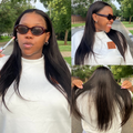 [mrs.nkoenyane]'s Special Link PreMax Wigs | Ready to Wear Silk Straight Glueless 13x4 Frontal Lace Wig 100% Human Hair