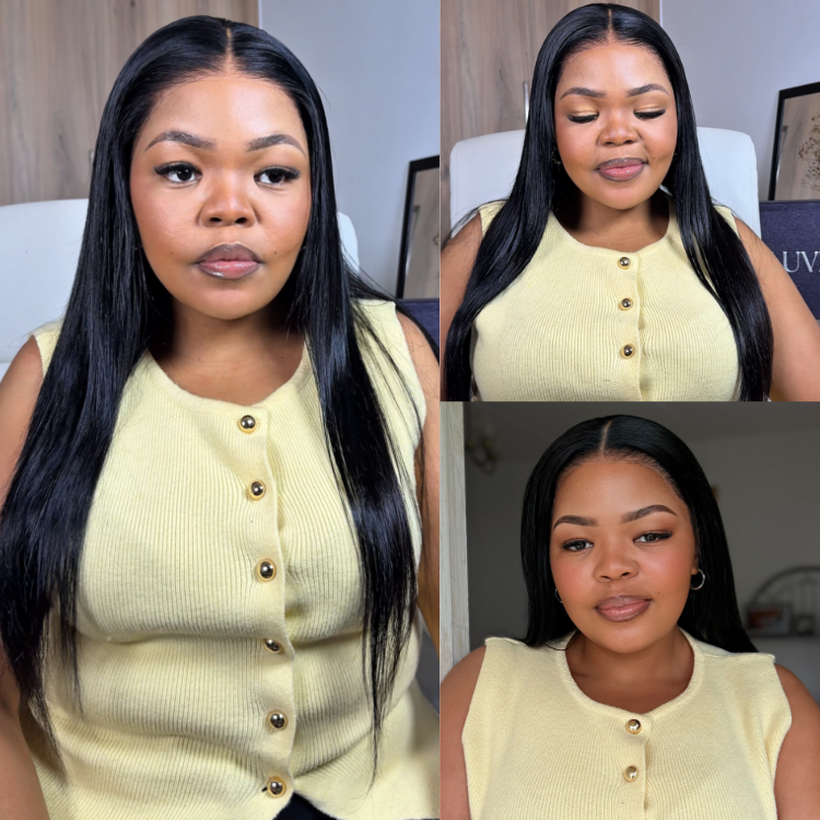 [siviwe_boyce]'s Special Link PreMax Wigs - Flexi-Fit Silky Straight Invisi Drawstring Cap & HD Lace & Regular Lace Glueless 13x4 Frontal Lace Human Hair Wig Pre-Cut Lace